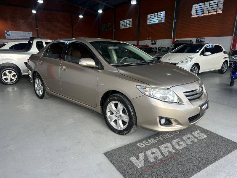 TOYOTA - COROLLA - 2009/2009 - Bege - R$ 57.000,00